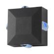 Applique murale LED 6 W carré 4 diffuseurs bleu MIIDEX LIGHTING 67806 photo du produit