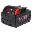 Pack énergie 18 V M18 NRGCR-502 + 2 batteries 5 Ah + chargeur M12-18 FC MILWAUKEE 4932479831 photo du produit Secondaire 1 S