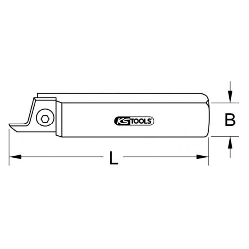 Porte-lames &eacute;paisseur maxi 10 mm pour CK110 KS TOOLS 222.5105 photo du produit Secondaire 1 L