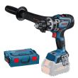 Perceuse-visseuse 18V GSR 18V-150 C Professional (sans batterie ni chargeur) + L-BOXX - BOSCH - 06019J5002 pas cher