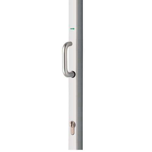 Crémone en applique 335 2,04 m clé I argent VACHETTE 026722 photo du produit Principale L