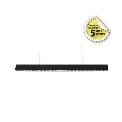 Linéaire LED LINEO REFLECTEUR 4000 K noir 600 mm 24 W 3000 lm MIIDEX LIGHTING 75758 photo du produit