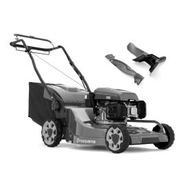 Tondeuse autotract&eacute;e thermique 166cm3 Husqvarna LC253S + kit mulching - K990000008 pas cher Principale M