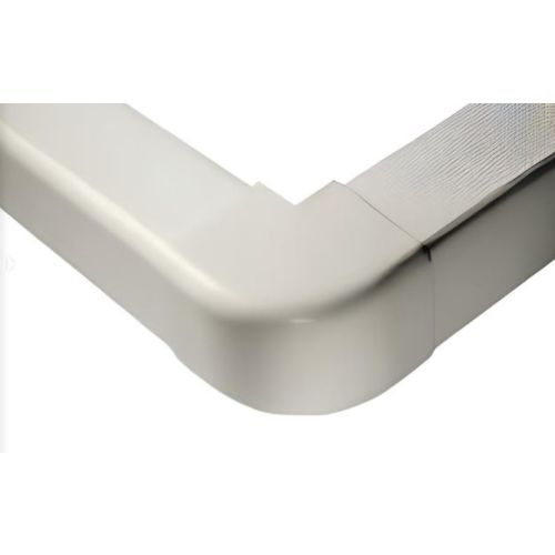 Coude extérieur goulotte 90° 80 mm pour climatisation MC DISTRIBUTION 04/BLCO80 photo du produit Secondaire 1 L