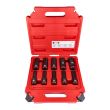Jeu de douilles longues 1/2'' Shockwave 1/2'' IMPACT SOCKET SET DEEP-10PC MILWAUKEE 4932480457 photo du produit