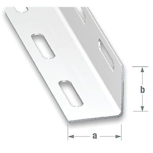 Corni&egrave;re perfor&eacute;e grise 40 x 40 mm en 2 m DUWIC CPCO.4040.2000 photo du produit Principale L