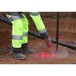 Traceur de chantier Fluo TP 500ml - rouge - SOPPEC - 141525O pas cher