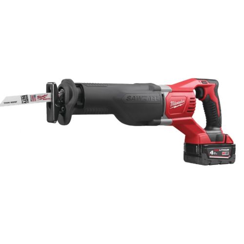 Scie sabre SAWZALL 18 V M18 BSX-402C + 2 batteries 4 Ah + chargeur + en coffret MILWAUKEE 4933447285 photo du produit Secondaire 2 L