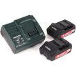 Perceuse-visseuse 18V BS 18 L Set + 2 batteries 2Ah + chargeur + coffret - METABO - 602321870 pas cher Secondaire 4 S