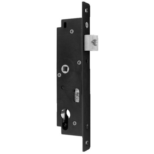 Serrure de portail GK axe 29mm à encastrer finition noir - TIRARD - GK492001 pas cher