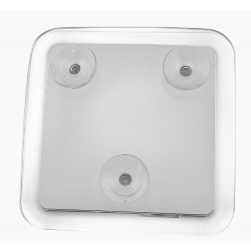 Miroir carré grossissant (x7) à ventouse blanc 135x135cm - PRADEL - 105740 pas cher Secondaire 1 L