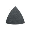 Feuilles abrasives triangulaires non perforées G40 boîte de 5 FEIN 63717081046 photo du produit Secondaire 1 S