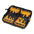 Coffret de 12 fraises pour défonceuses DEWALT DT90016-QZ photo du produit