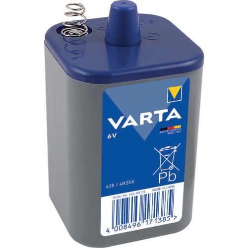 Pile de lanterne Professional 430 au chlorure de zinc 4R25X 6V - VARTA - 430101111 pas cher Principale L