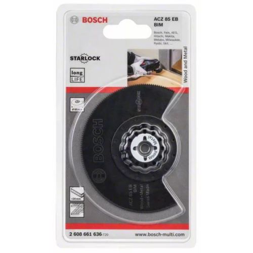 Lame de scie oscillante ACZ 85 EB pour outils multi-fonctions BOSCH 2608661636 photo du produit Secondaire 4 L