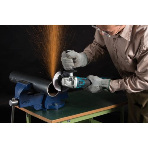 Meuleuse d'angle Makita DGA504PT4J 125 mm 18 V + 4 batteries BL1850B 18 V 5.0 Ah + chargeur + MAKPAC 4 photo du produit Secondaire 3 L