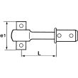 Embouts rond double carrés 1/2'' - SAM OUTILLAGE - DC-2-1/2 pas cher Secondaire 1 S