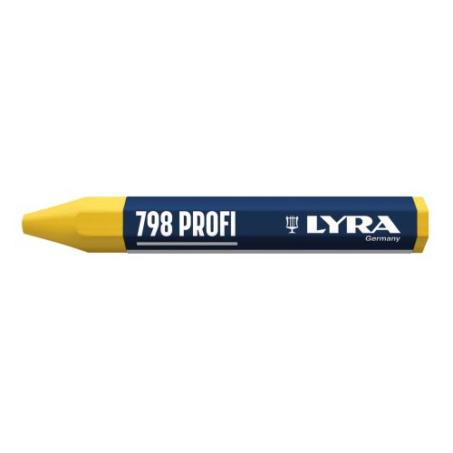 Boite de 12 craies à la cire 95 x 12 jaunes LYRA L4880007 photo du produit Principale L