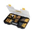 Coffret de 100 accessoires de vissage et perçage T-STAK - DEWALT - DT71569-QZ pas cher