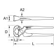 Tenaille BERYLLIUMPLUS 175 mm KS TOOLS 962.0640 photo du produit Secondaire 1 S