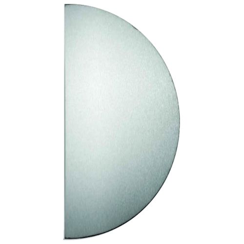 Plaque demi lune percée fraisée 300 x 150 mm inox 304 épaisseur 0,8 mm HERACLES 19-0620-9920 photo du produit