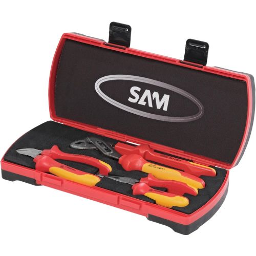 Jeu de 3 pinces isolées 1000 V dans un coffret SAM OUTILLAGE 237-J3TI photo du produit Principale L