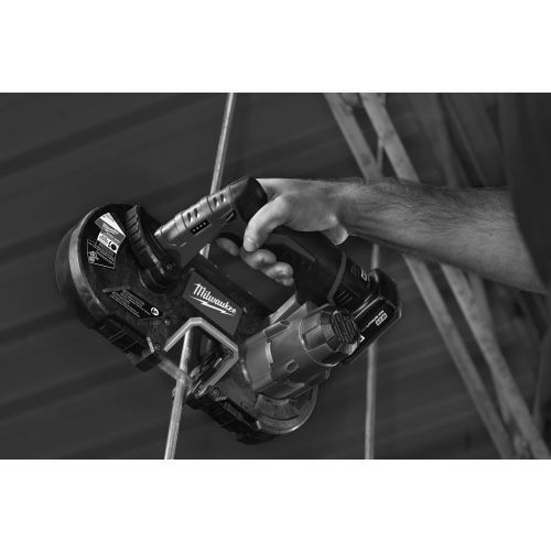 Scie à ruban 12V M12 BS-0 à une main (sans batterie ni chargeur)  - MILWAUKEE TOOL - 4933431310 pas cher Secondaire 5 L