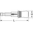 Porte-embouts 1/4'' 65 mm KS TOOLS 910.1114 photo du produit Secondaire 1 S