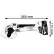 Kit 4 outils 18 V (GSR110/GDX210/GWS10/GBH24) + 3 batteries + chargeur + coffret L-Box BOSCH photo du produit Secondaire 3 S