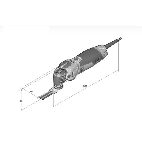 Multimaster 350W MM 500 PLUS TOP en L-BOXX - FEIN - 72296770000 pas cher Secondaire 2 L