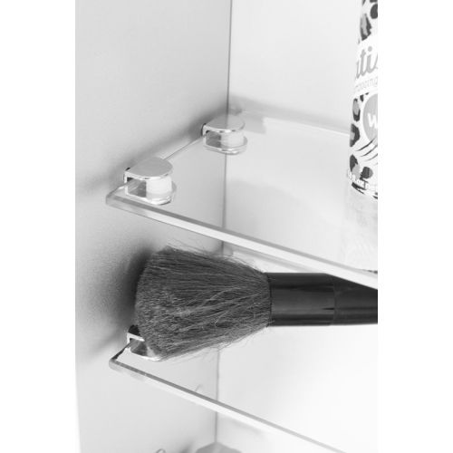 Armoire de toilette aluminium 2 portes modèle 80 70x80cm - PRADEL - 730089 pas cher Secondaire 3 L