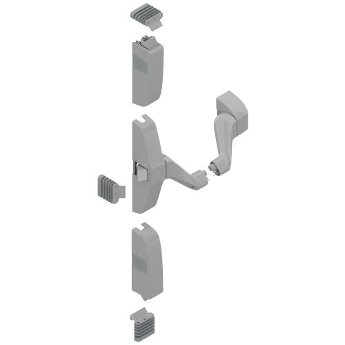 Fermeture antipanique Cross bar 2/3 points standard gris LA CROISEE DS DS9303-007 photo du produit Principale L