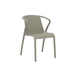 Fauteuil de jardin empilable FADO taupe - DCB GARDEN - FADO-FT-TAUPE pas cher Principale M