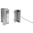 Ventouse électromagnétiques avec poignée 300kg 12/24VDC argent - LOCINOX - P00007627-SILV pas cher