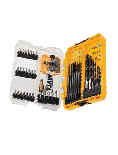 DEWALT  Embouts de vissage et foret &agrave; bois - Set 57-pi&egrave;ces - DT70758-QZ