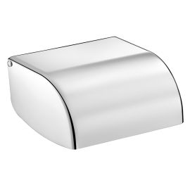 Porte-papier WC à rouleau Delabie Inox 304 poli brillant - 566 pas cher Principale M
