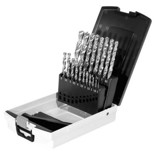 Coffret de forets h&eacute;lico&iuml;daux HSS D 1-10 Sort/19 - FESTOOL - 498981 pas cher