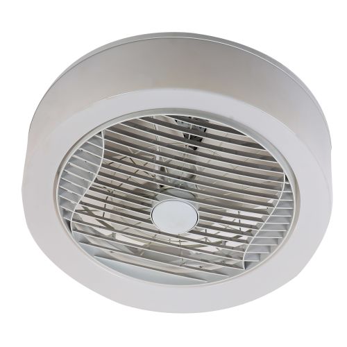 Ventilateur de plafond AIR-LIGHT CROWN 95 W 40 cm blanc - FARELEK - 112436 photo du produit
