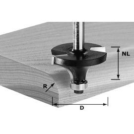 Fraise à moulurer Festool HW S8 D25,5/R6,35 KL - 491013 pas cher Principale M