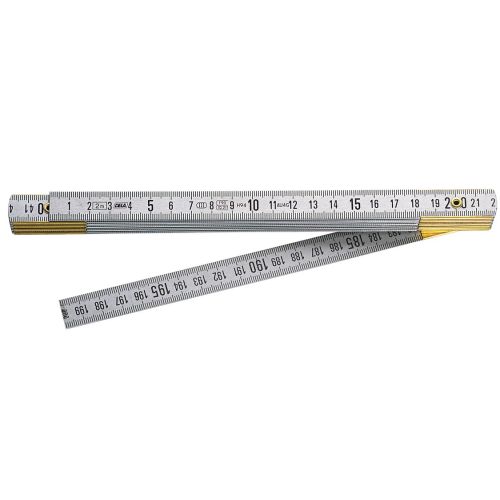 M&egrave;tre pliant duralumin Classe III 2 m 10 branches FACOM DELA.626.00 photo du produit Principale L