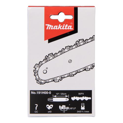 Chaîne de tronçonneuse DUC254Z 90PX 25cm 40 maillons - MAKITA - 191H00-0 pas cher Secondaire 1 L