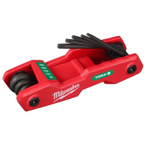 Jeu de 8 clés Torx avec poigné confortable MILWAUKEE 4932480979 photo du produit Secondaire 4 L