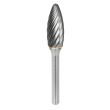 Fraise-lime carbure de forme flamme 6 mm SCHILL 649A-6 photo du produit Secondaire 1 S