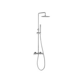 Colonne de douche chrom&eacute;  avec barre t&eacute;l&eacute;scopique DRAKO 335403S+D RM250 Ramon Soler 33D303720 pas cher Principale M