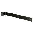 Penture droite coudée à 35 pré percée noir 38 x 5 mm R14 en 300 mm WAELBERS 531207.32 photo du produit