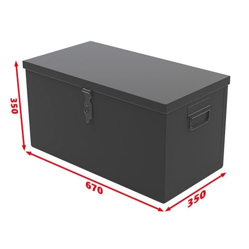 Coffre chantier 80L sans plateau - SORI - CR670 pas cher Secondaire 1 L