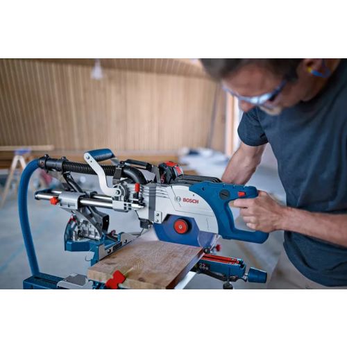 Scie à onglet 18V GCM 18V-216 DC (sans batterie ni chargeur) sous carton BOSCH 0601B47000 photo du produit Secondaire 8 L