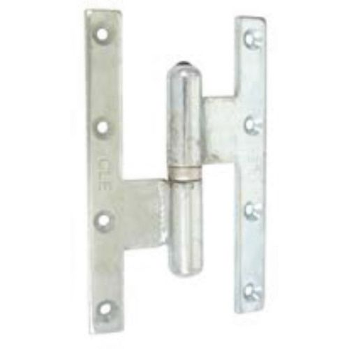 Paumelle picarde grand écartement bouts carrés zingué blanc 160 x 100 mm gauche TORBEL PGE161G1 photo du produit Principale L