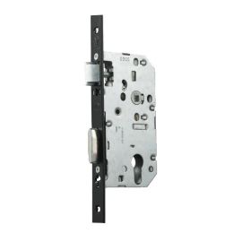 Serrure à larder D450 clé I axe 50mm bout carré finition noir sans gâche - VACHETTE - 22701000 pas cher Principale M