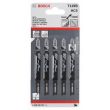 5 lames pour scie sauteuse Basic for Wood T119B BOSCH 2608630037 photo du produit Secondaire 1 S